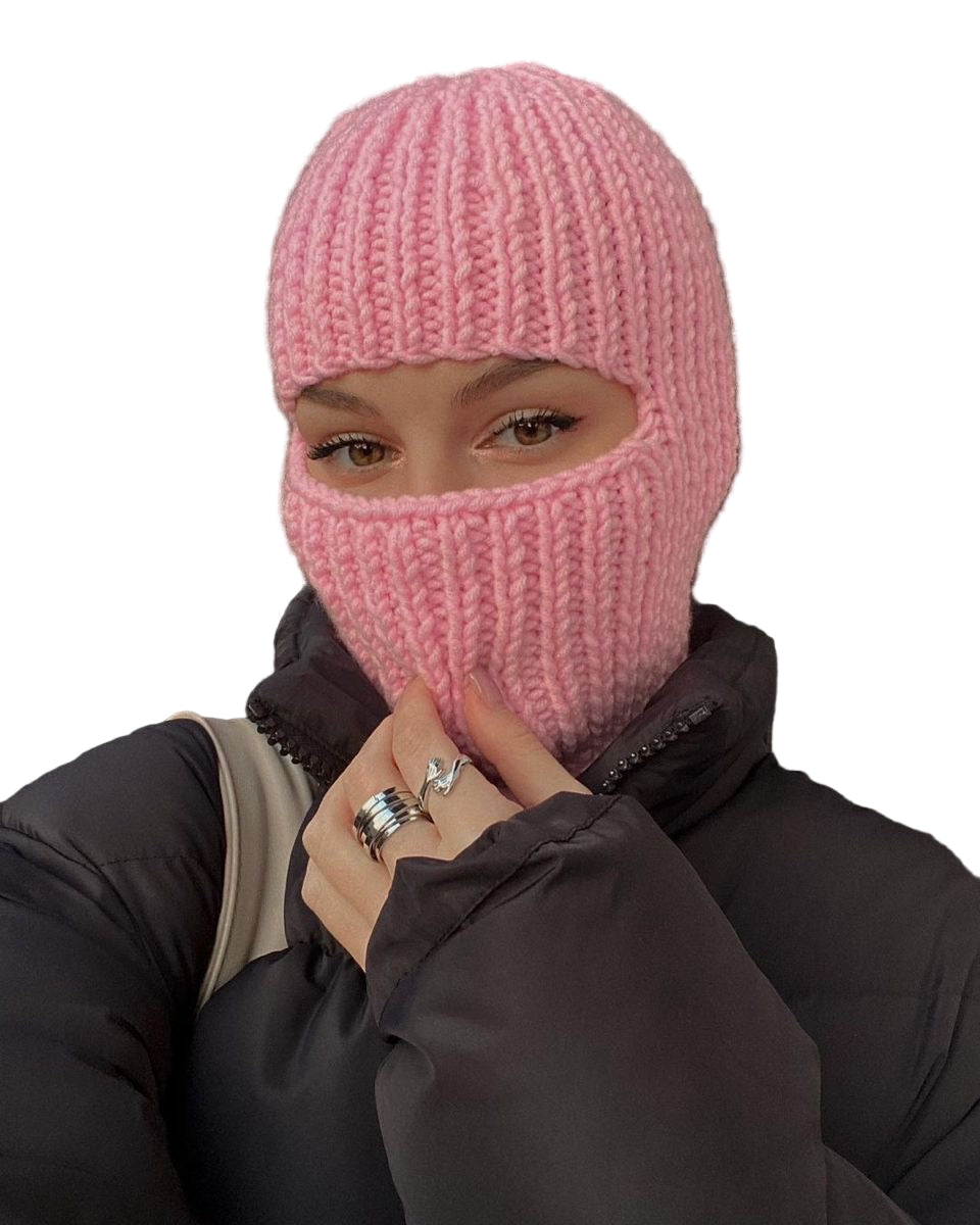 1pc Crochet Skimask.